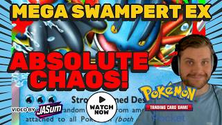 Mega Swampert EX Is PURE CHAOS… But It Actually Wins?!