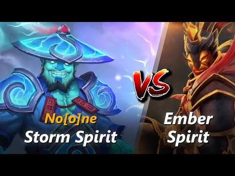 No[o]ne mid Storm Spirit vs Ember Spirit | First 10 minutes
