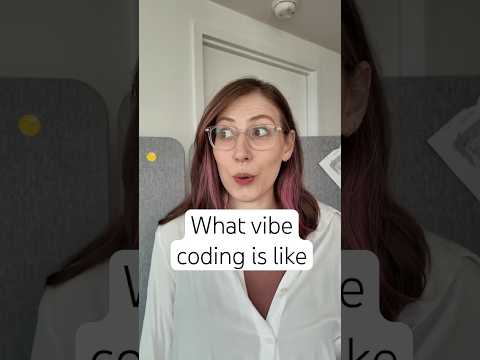Video Thumbnail: What vibe coding an app is like