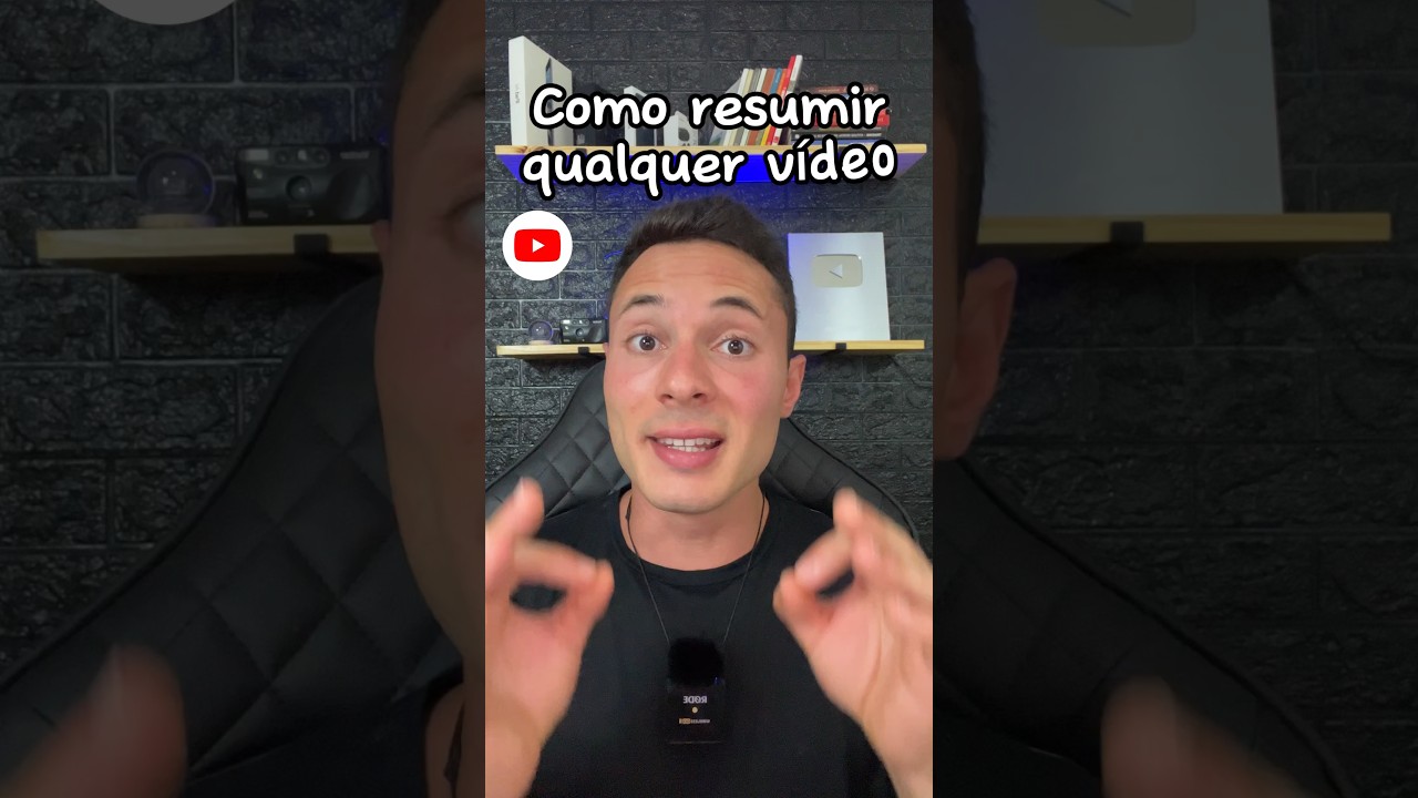 Ferramenta incrível resume vídeos do YouTube #dicas #youtube #resumo #inteligenciaartificial