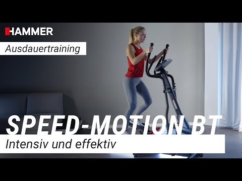 Promovideo: Eliptický trenažér HAMMER Speed-Motion BT