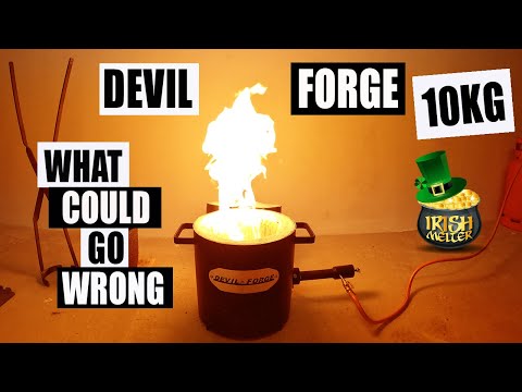 Devil Forge 10KG Furnace Drying Rigidizer Process