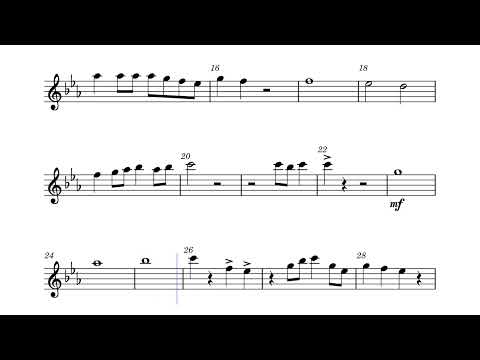 Eye of the Tiger - Flute - Arr. by Gerald Sebesky