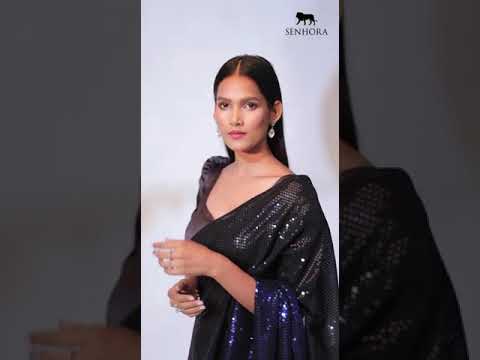 Senhora Fantasy Georgette Wholesale Designer Saree Catalog – product video thumbnail