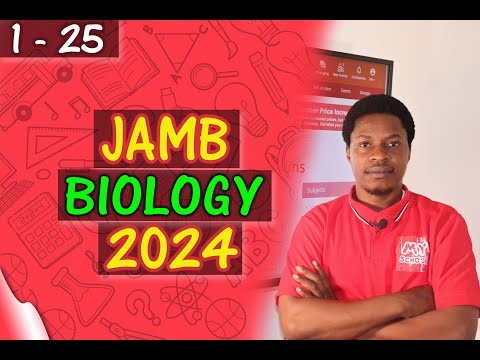 JAMB CBT Biology 2024 Past Questions 1 - 25