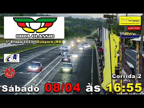 COPA CLASSIC | Corrida 2 | 1ª Etapa 2023 - Guaporé (RS) | Ao Vivo