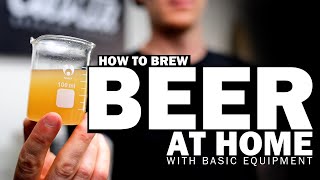 Brewing beer at home with basic equipment (BIAB for Beginners)