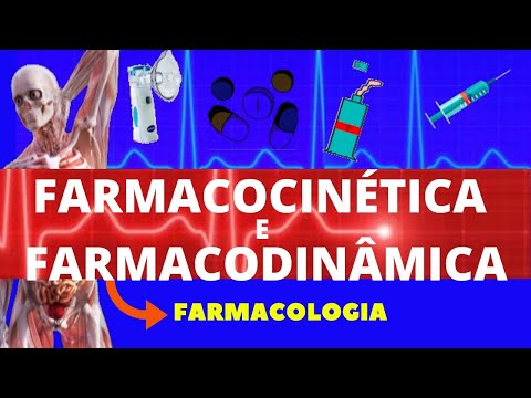 FARMACODINÂMICA E FARMACOCINÉTICA (ENSINO SUPERIOR) - FARMACOLOGIA (AULA COMPLETA)