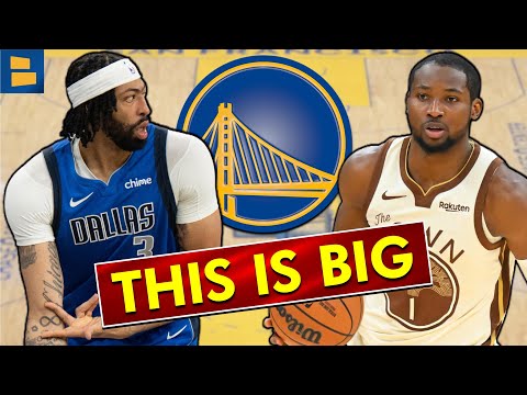 🚨BOMBSHELL Warriors Trade Report On Jonathan Kuminga & Anthony Davis