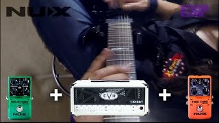 Video thumbnail for LTD FRX 407, 5150lll  and Nux Pedals by SilasCF