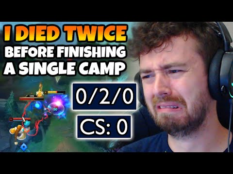 I went 0/2 before clearing my first camp as Jungle Twitch (First time in High Elo)