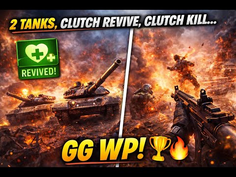 Tank Power 💥 Clutch Revive + Partner Clutch Kill = GG WP 🏆🔥