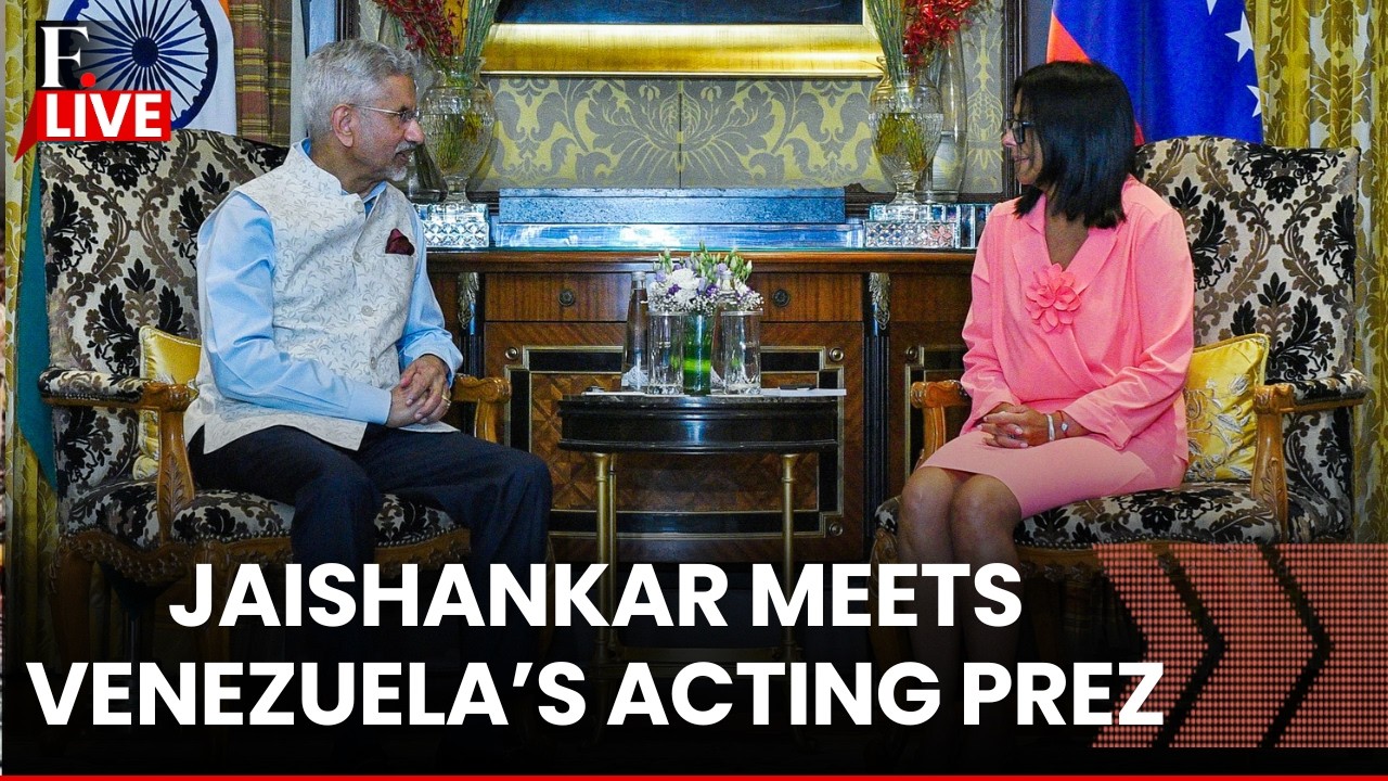 LIVE: Venezuela's Acting President Delcy Rodriguez Meets EAM S Jaishankar in New Delhi