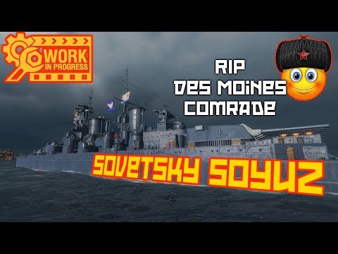Sovetsky Soyuz - 277k dmg, 5 kills, 3.35k exp and 10 citadels || World of Warships