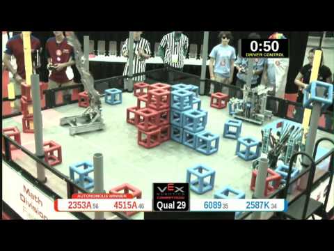2015 VRC Math Q29 - 2353A 4515A vs 6089 2587K - 74 to 35 - VEX Worlds 2015 - Math Division