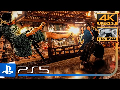 PS5 Gameplay ❯ Like A Dragon: ISHIN CINEMA MODE looks EPIC & is PURE FUN! ❯ 4K 60fps HDR