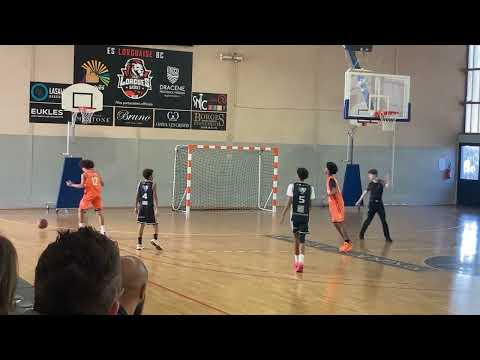 MATCH DE BASKET U15 ELITE LORGUES vs LYONSO