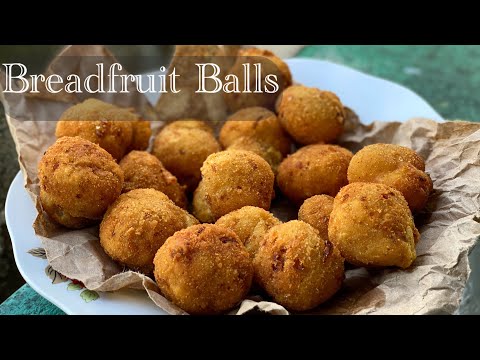 Breadfruit Balls. A simple and Unique recipe