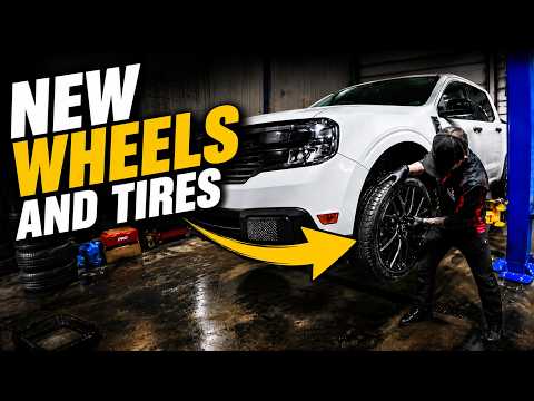 New Wheels and Tires for the 2024 FORD MAVERICK