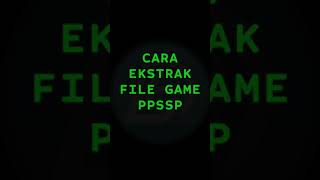 Download lagu Cara Ekstrak File Game PPSSPP Di Android || Ekstrak File #caraekstrakfilegameppsspp #caraekstrakfile mp3