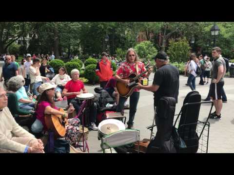 Musicians in Washington Square Park