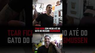 TCAR ficou com MEDO até dos GATOS do RICHARD! #juliobalestrin #richard #tcar #medo #animais #gatos