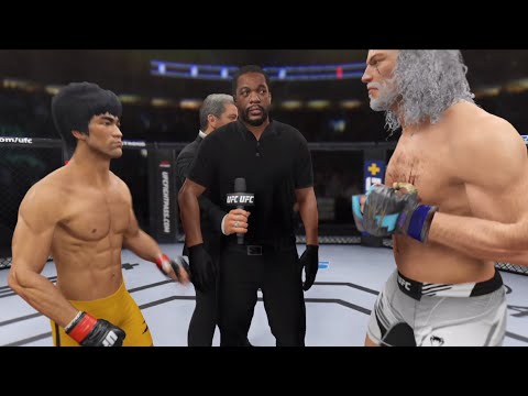 Bruce Lee vs. The Witcher - EA Sports UFC 4 - Epic Fight 🥑