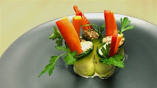 Not another maki sushi, zucchini (sushi) rolls filled with tuna mixture | Recipe Castle