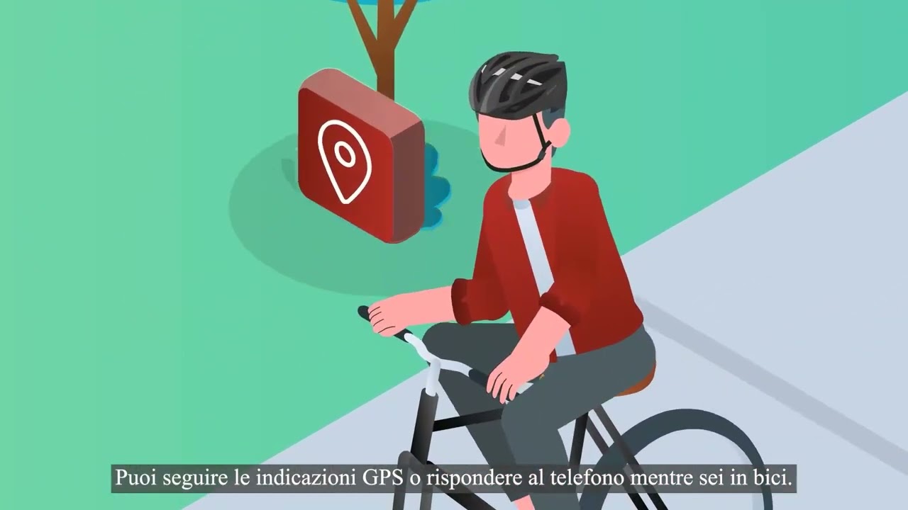 Mai più in bici senza uno Smart Helmet #RideConnected