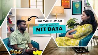 Kalyan Kumar placement story — NTT Data
