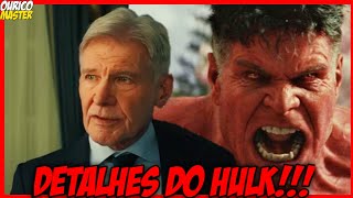 NOVOS DETALHES DO HULK VERMELHO EM CAPITÃO AMÉRICA 4!!!