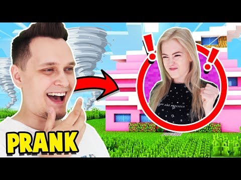 7 SPOSOBÓW NA PRANKOWANIE DOMKU BELLI W MINECRAFT! | VITO I BELLA