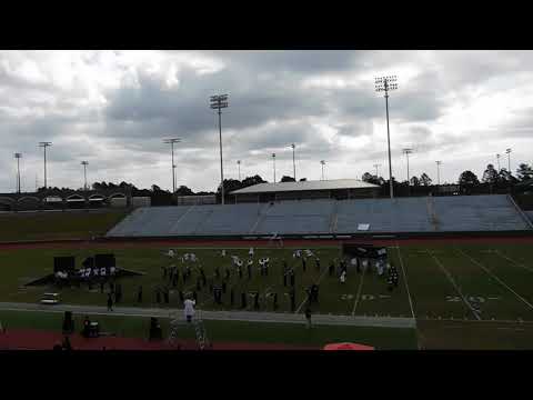 Goose Creek High School- Spirit of Gold Marching Band at state competition 2019