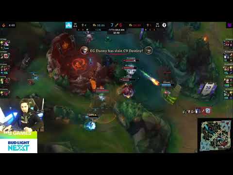 Fiora Flip 1v4 Fight in LCS