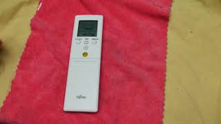 Fujitsu Aircon Remote - How to use Sleep Mode