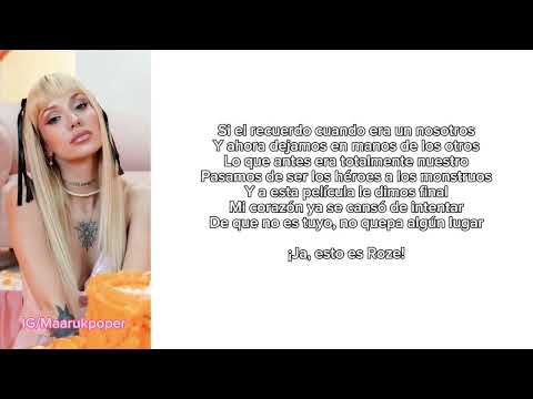 Joaqui, Roze Oficial, DJ Tao - Sin Valentin (LETRA)