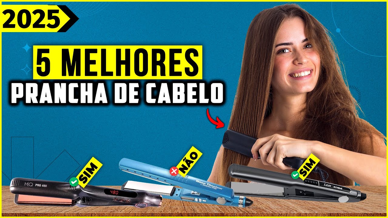 As 5 Melhores Chapinha / Prancha De Cabelo Em 2025!