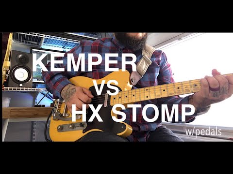 Kemper vs HX Stomp w/pedals
