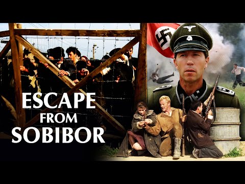Escape From Sobibor (1987) [ 4K Ultra HD ] Concentration Death Camp, True Story, WWII, Drama