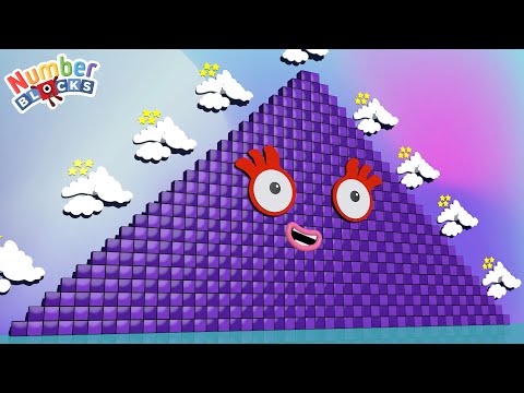 Numberblocks Pyramid Puzzle 600 The Amazing HUGE Numberblocks Numbers Pattern