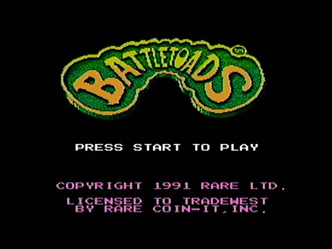 Battletoads (NES) Full Gameplay / Walkthrough No Commentary