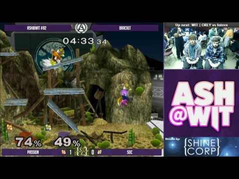Passion (Fox) vs SOC (Fox)  - ASH@WIT #82 Melee Bracket