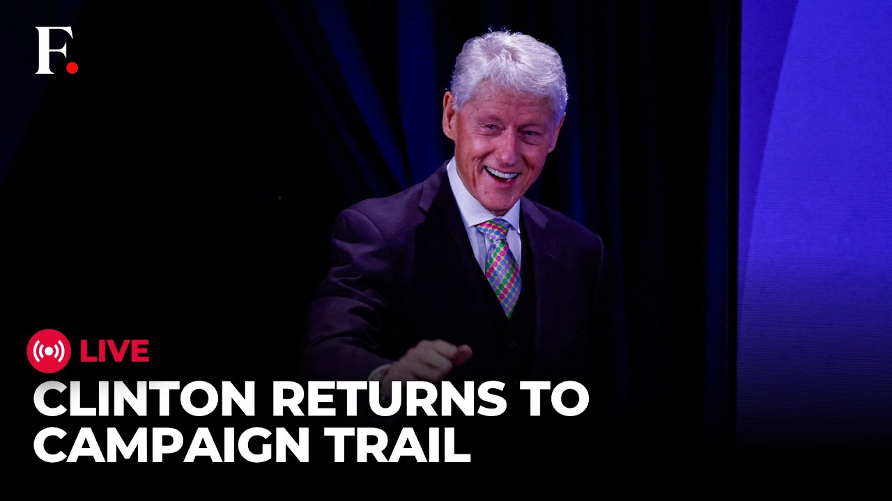 Bill Clinton LIVE: Ex-President Hits Campaign Trail For David Jolly In Florida | US Midterms 2026