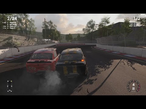 Next Car Game Wreckfest - Banger Race Tarmac 2 Gameplay