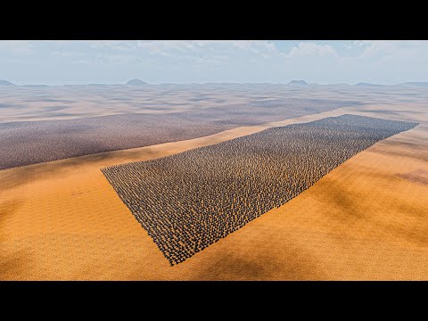 1 MILLION SPARTANS vs 25000 TROLLS - Ultimate Epic Battle Simulator 2 UEBS 2