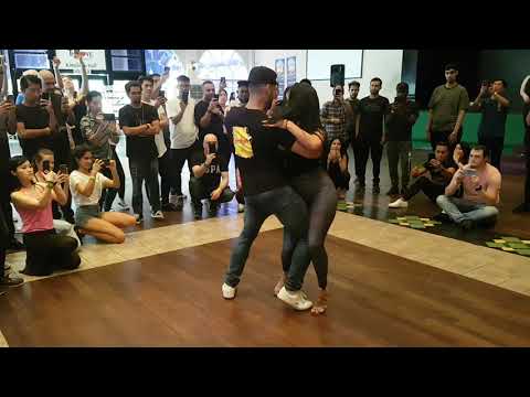 Romina and Kendrik Bachata Urban Class Practice Videò on 23.11.2019 at The World Bachata Festival KL