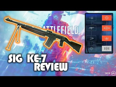 SiG KE7: WEAPON REVIEW! Battlefield V Specializations