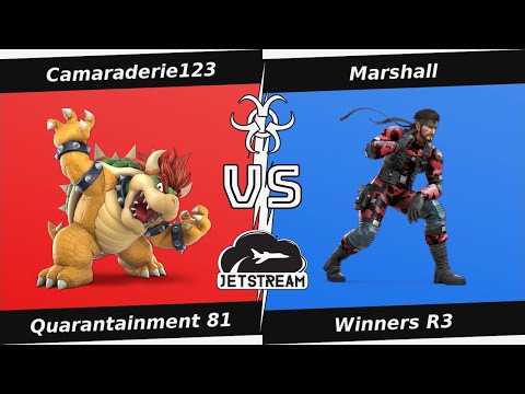Quarantainment 81 Winners R3 - Camaraderie123 (Bowser) Vs Marshall (Snake) - SSBU