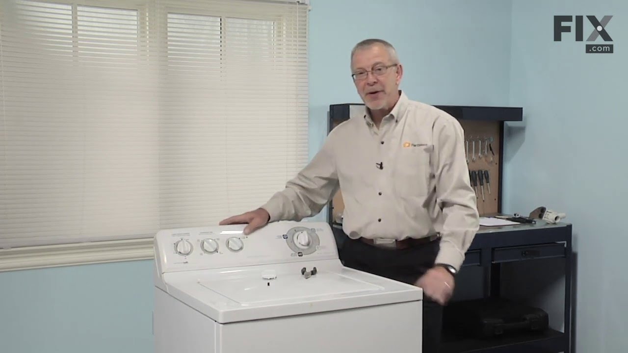 Replacing your General Electric Dryer Control Knob and Clip - White