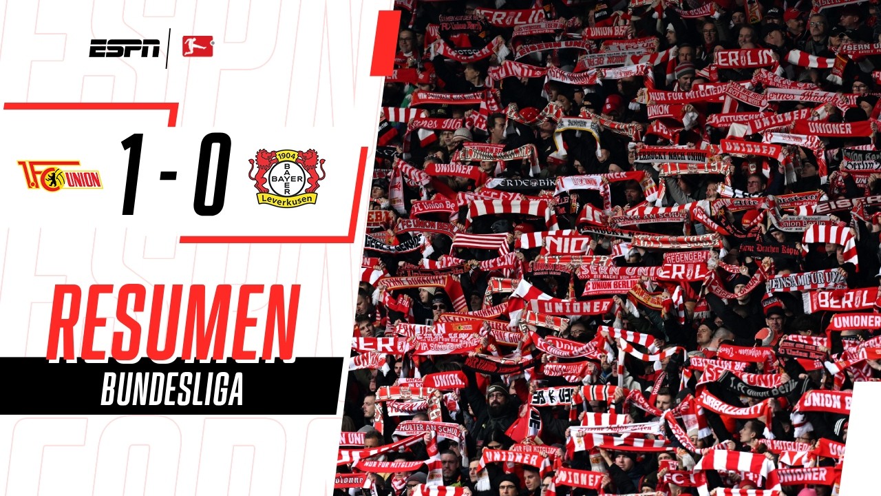 TRAS 7 PARTIDOS SIN GANAR, UNION BERLIN LOGRÓ SU PRIMER TRIUNFO DE 2026 | Berlin 1-0 Bayer | RESUMEN